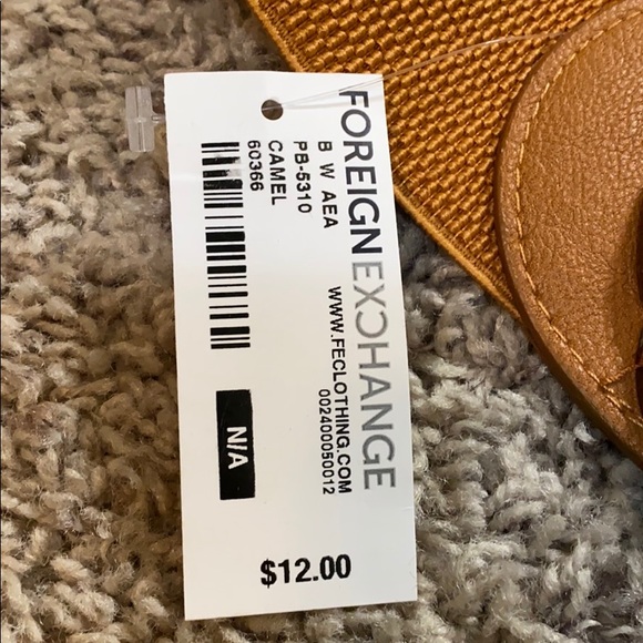 Foreign Exchange Tan Belt - Picture 4 of 4